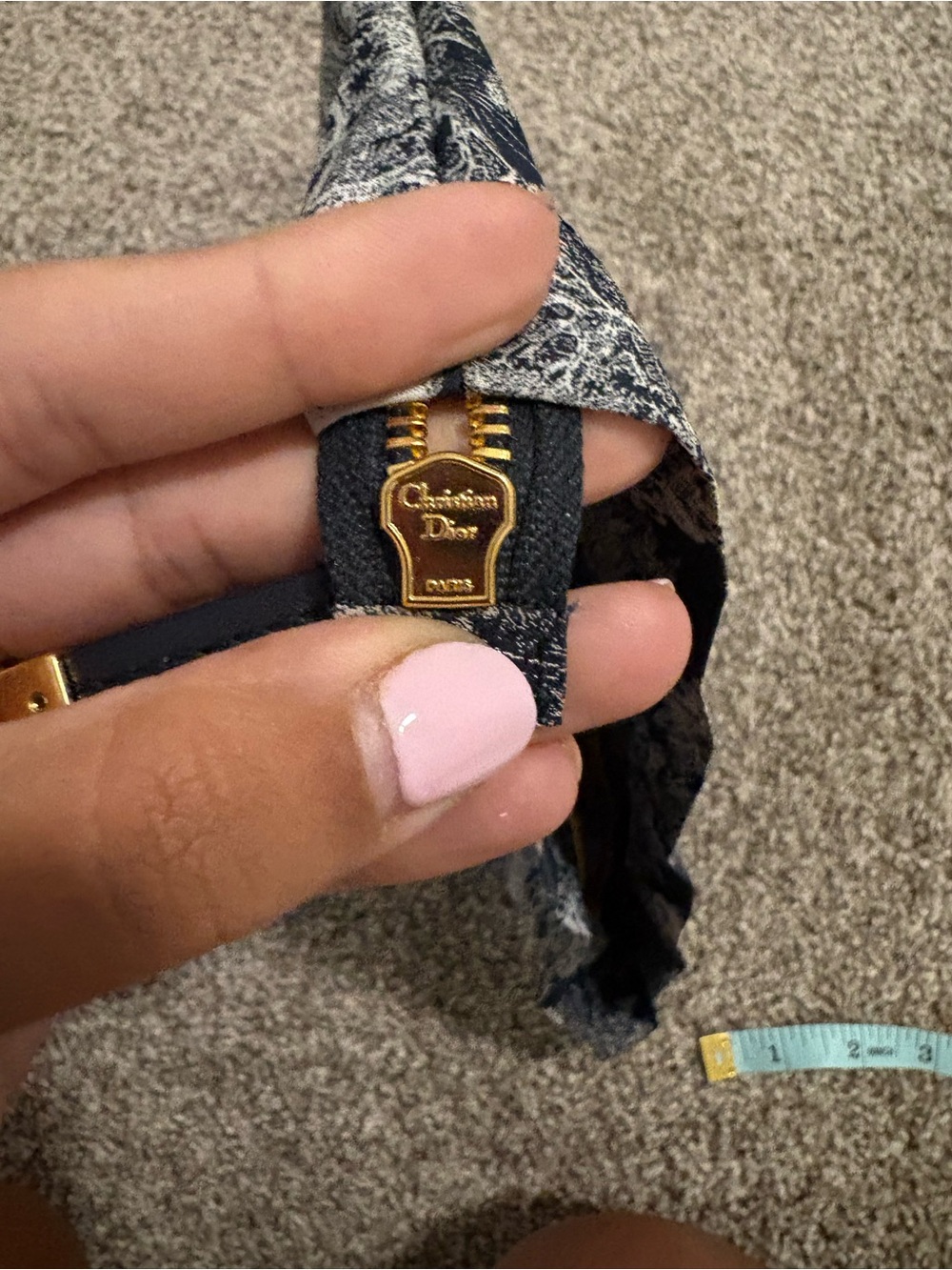 Christian Dior Diortravel Zipped Pouch - Picture 9 of 9